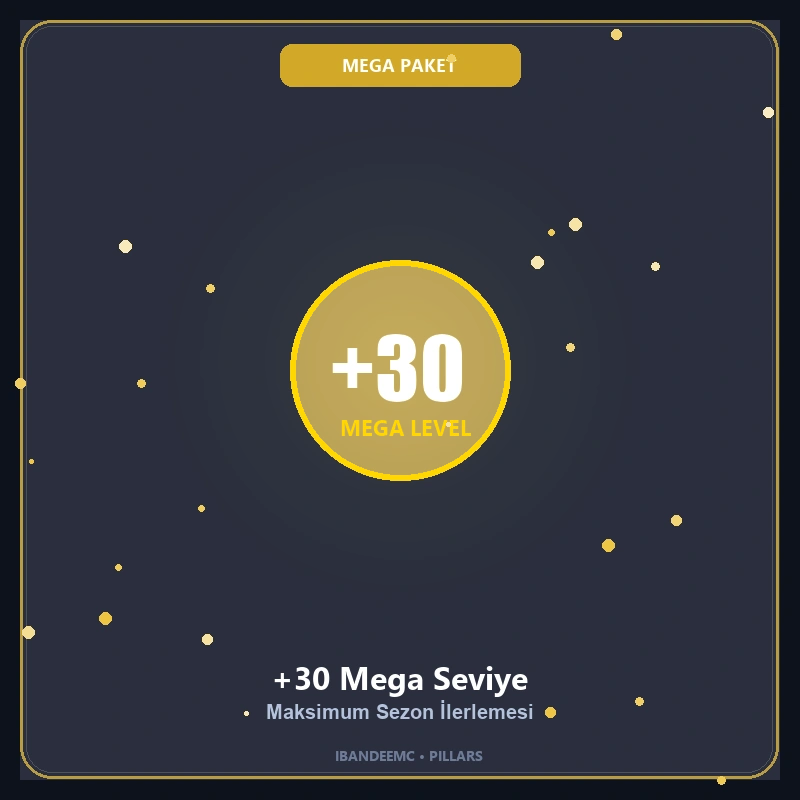BattlePass +30 Mega Seviye Paketi